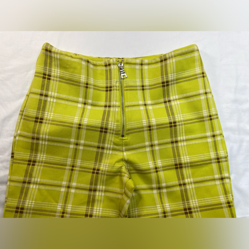 I.Am.Gia pants Polaris High Rise Plaid Pant‎ Zip Front Size Medium - Picture 12 of 16